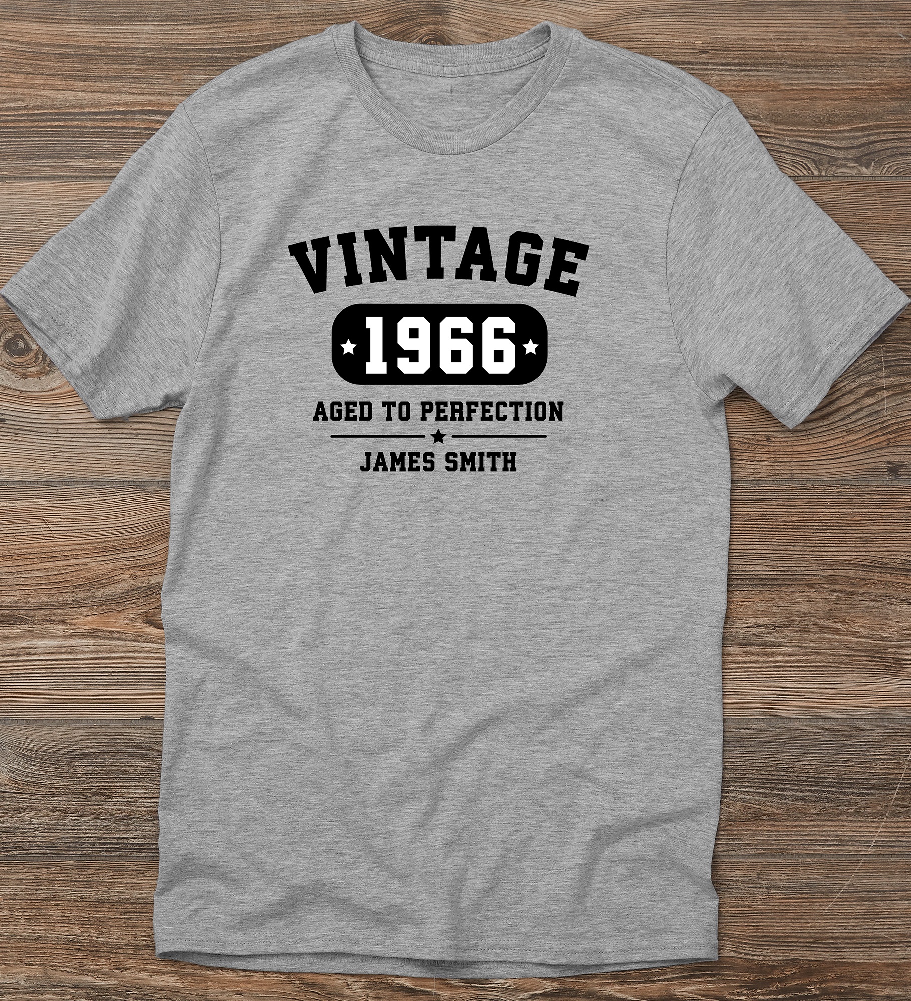 Vintage Birthday Personalized Adult Shirts